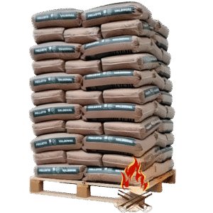 PALETTE GRANULÉS DE BOIS PREMIUM – 65 Sacs de 15 kg