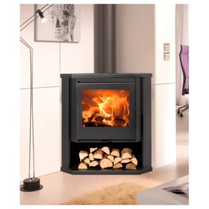 Poêle à bois d’angle – PANADERO Sintra 7 kW