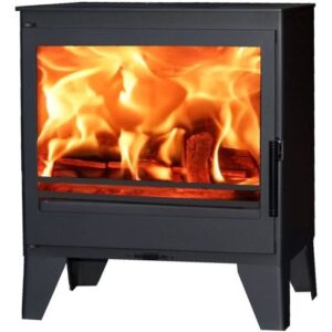PANADERO Perle 7,1 Kw Poêle à bois en acier – Flamme verte 5 étoiles – Rendement : 81,1 % – Buches 50 cm – Ecodesign 2022