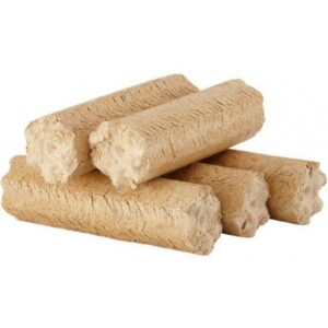 5 BÛCHES DE BOIS COMPRESSÉ +- 10KG