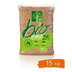 Granulés de bois 100% Epicea- BIO PELLET EnPlus A1 - SAC 15kg