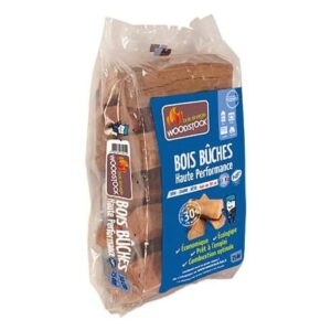 WOODSTOCK Bois de chauffage – Bûches 25 cm – 1 palette